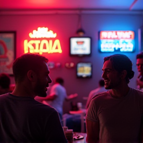 Au bar d'Argelès