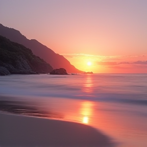 Senja di Pantai Maukaro