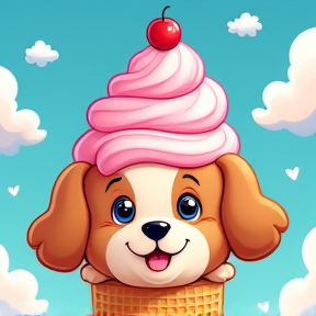 Puppies and Ice Cream Dreams