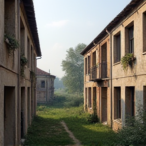 Living in a cardboard house 