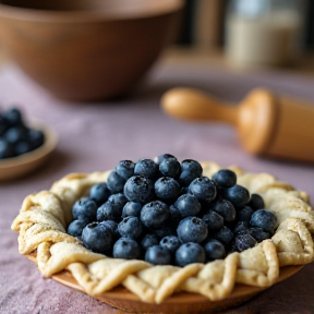 Blueberry Sky Pie