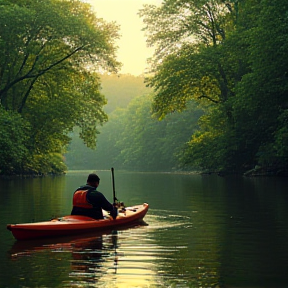 Paddling Down the Potomac