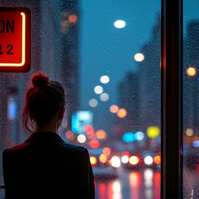 Rainy night 