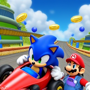 Sonic VS Mario