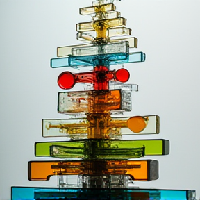 Glass spine