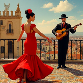 Bailando en la Luna