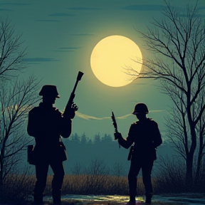 The war under moonlight