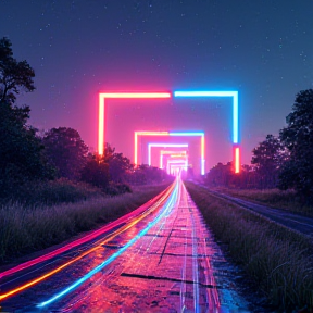 Neon Prairie Dream