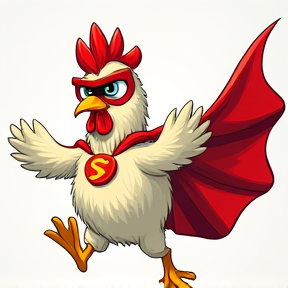 Super chicken man