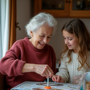 A Visit to Grandma and Grandpa's House