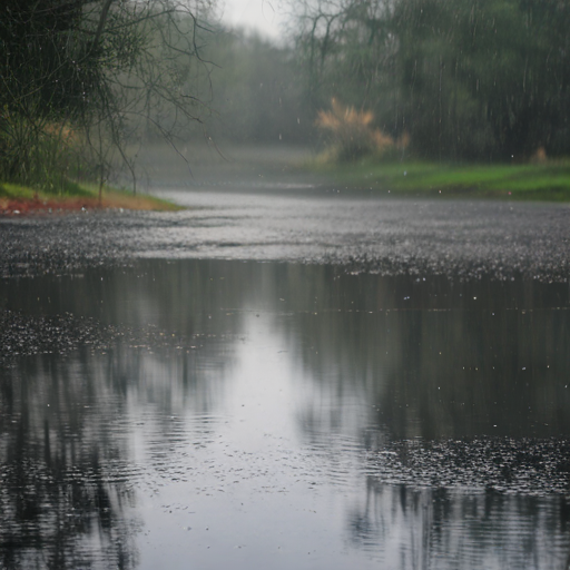 Sonido de lluvia suave