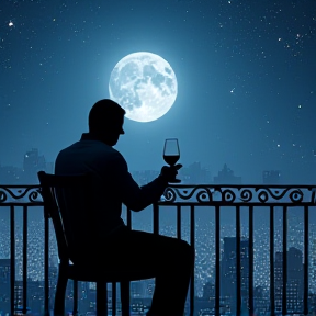 moonlight balcony