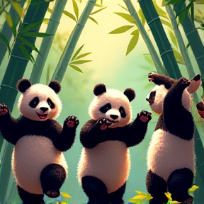 Savage pandas