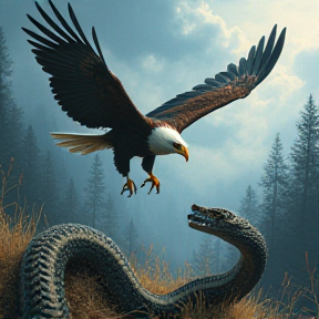 L’AIGLE ET LE SERPENT