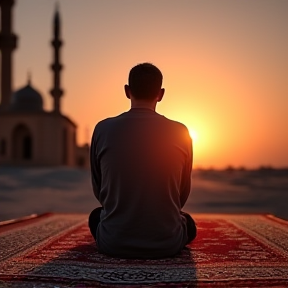 Islamic prayer 