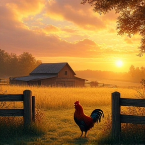 Rooster's Morning Call