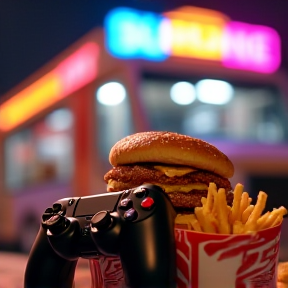 BurgerPommes Distrack und Brawl Stars