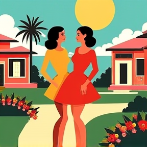 Ladies of Swinging Suburbia