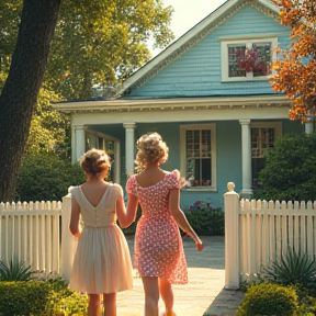 ladies Swinging Suburbia 