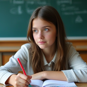 L'enfant au fond de la classe