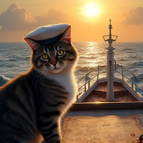 The Cat Who Sailed Away