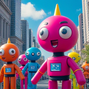 Gumball Robot Parade