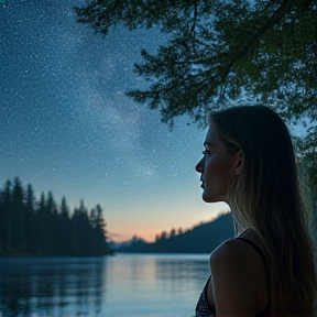 Waiting by the Lake