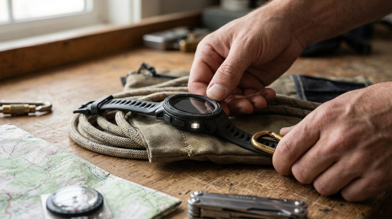 Smartwatches With LED Flashlights: Garmin Models