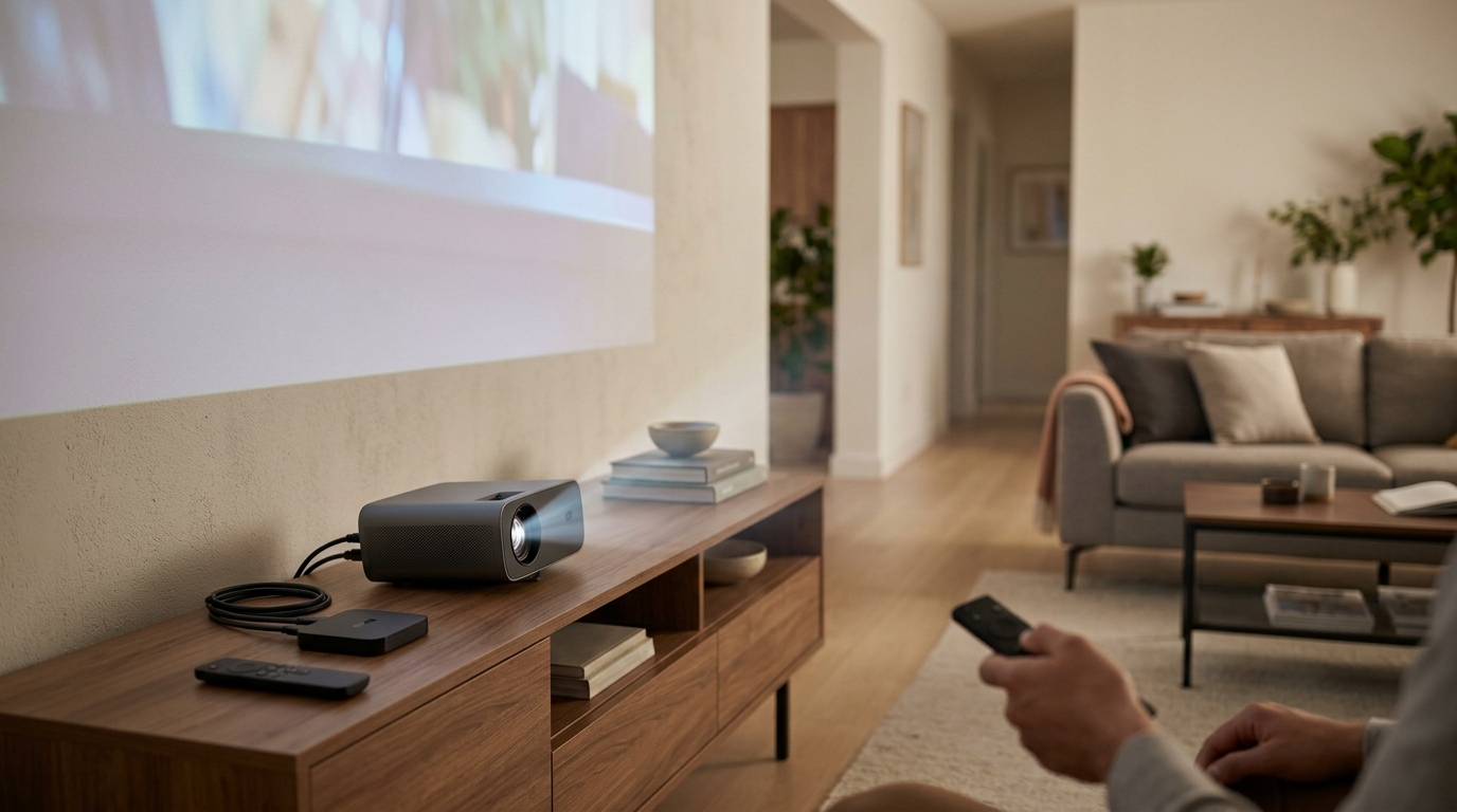 Turn Your Projector Into a Smart TV: A Simple Guide