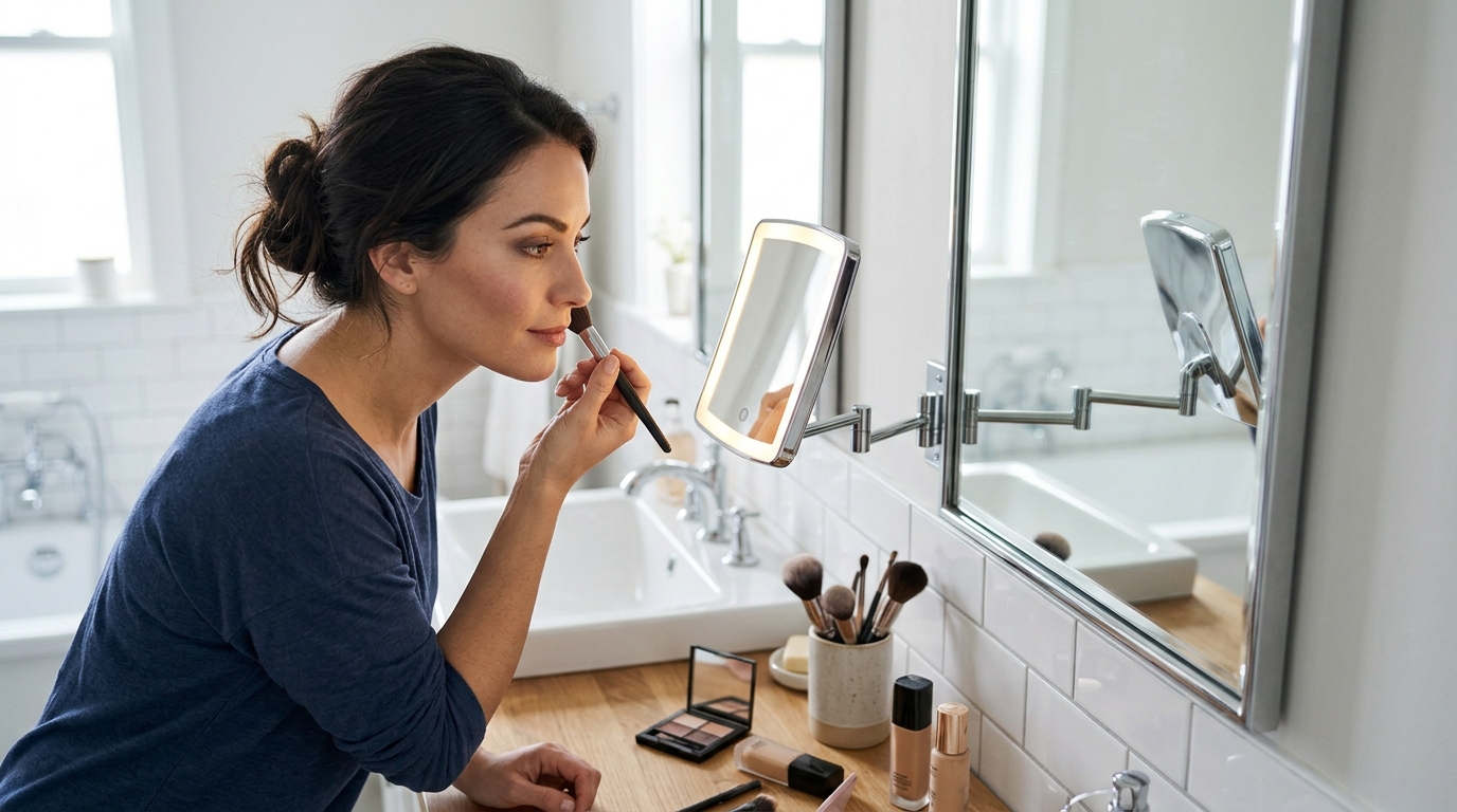 Best Bathroom Mirrors for Makeup: What to Look For