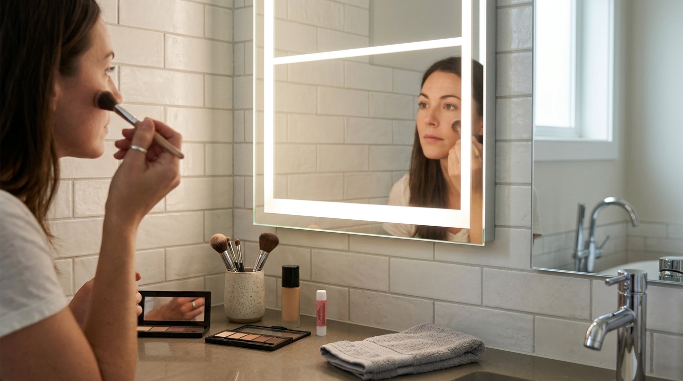 Best Bathroom Mirrors for Makeup: What to Look For