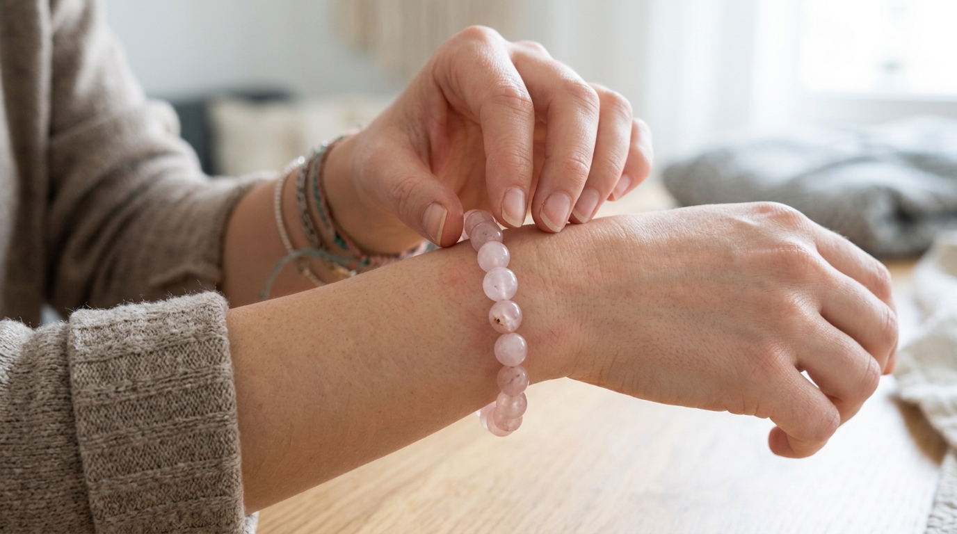 Wearing Rose Quartz: Side Effects and Skin Safety