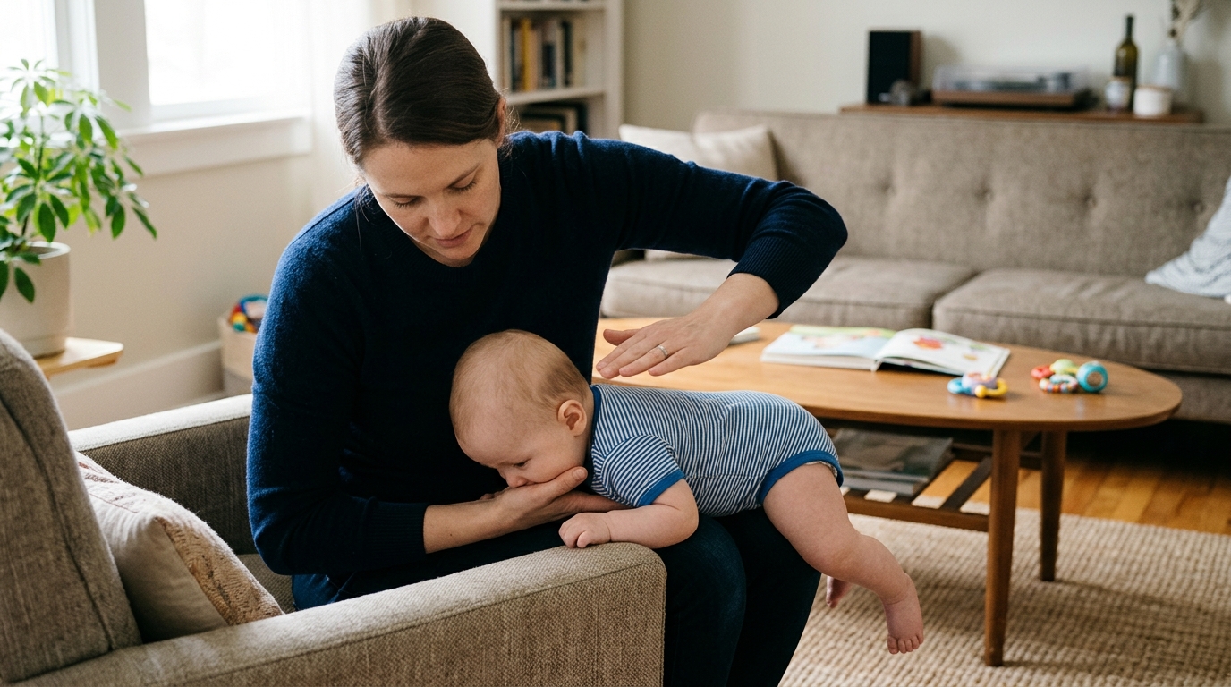 Infant Choking: What to Do First and Next
