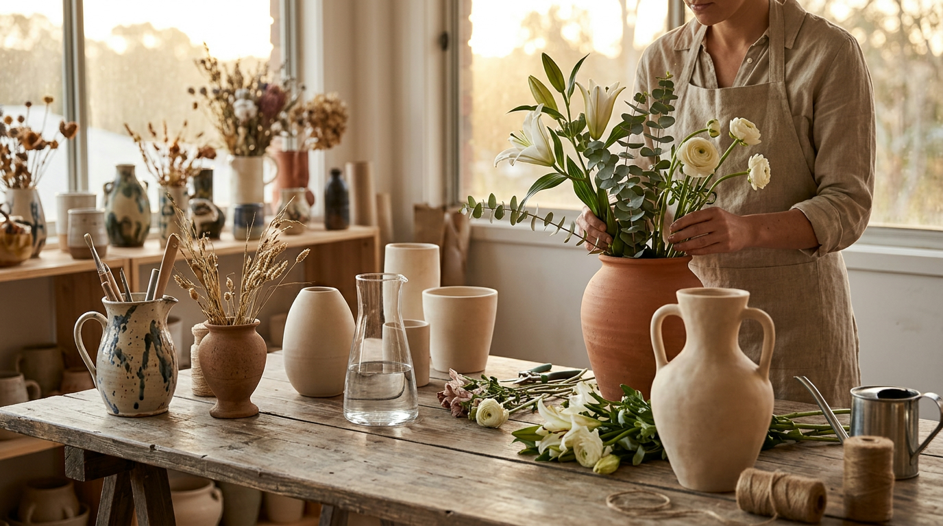 Words Related to Vase: Synonyms and Descriptive Terms