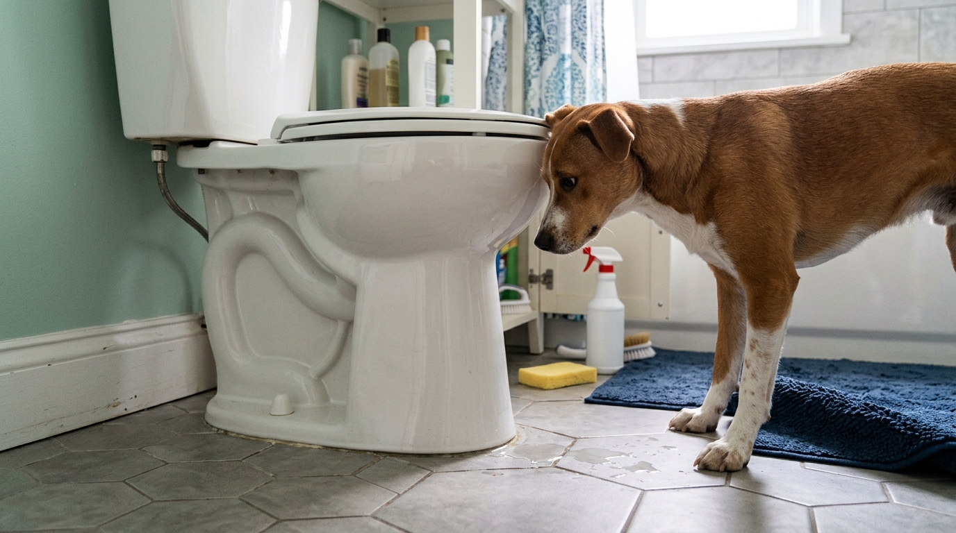 Bathroom Hazards for Pets: 7 Risks to Watch For