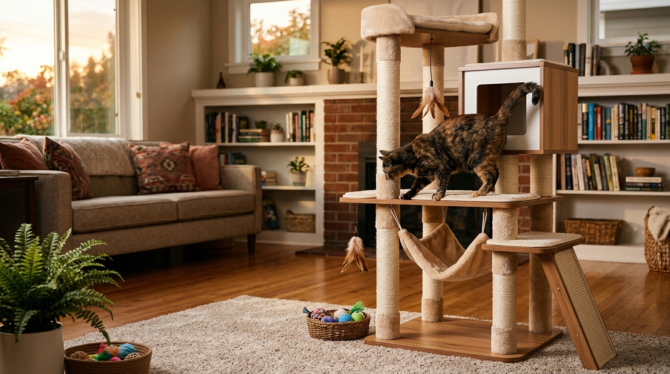 How to Encourage Your Cat to Explore a Cat Tower