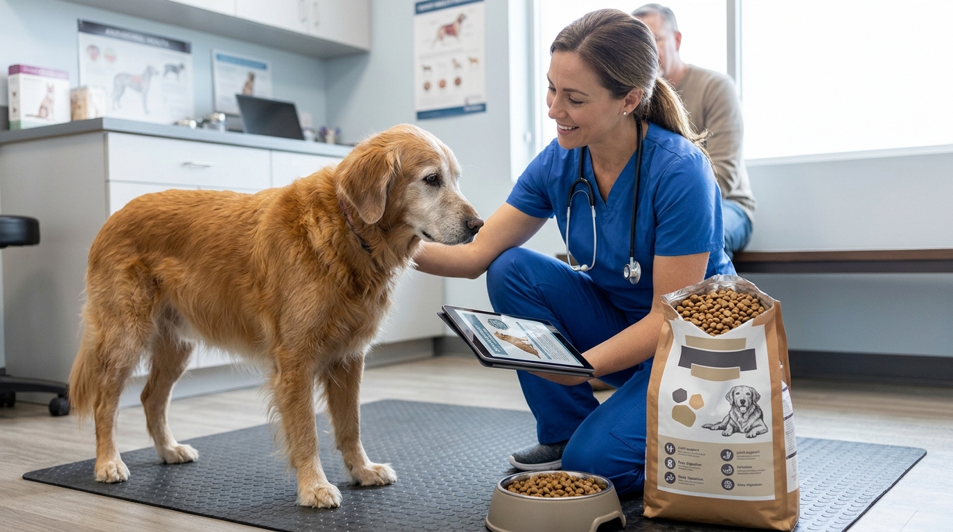 What Dog Food Do Vets Recommend for Senior Dogs?