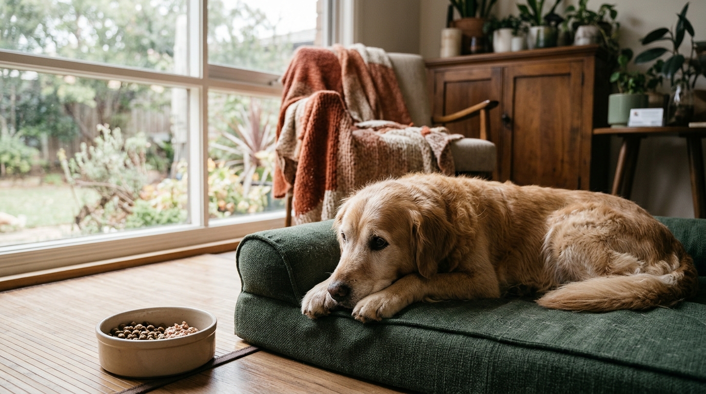 Senior Dogs Eating Less: Causes and When to Call a Vet