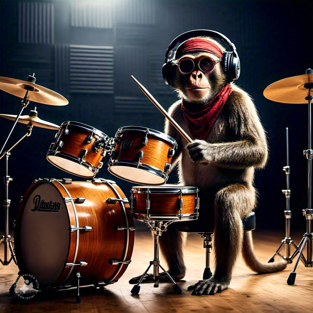 Macaco Baterista