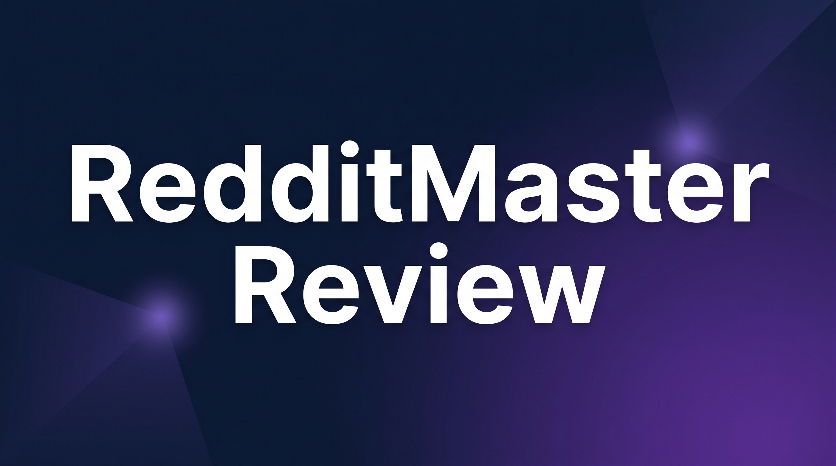 RedditMaster Review - Featured Image