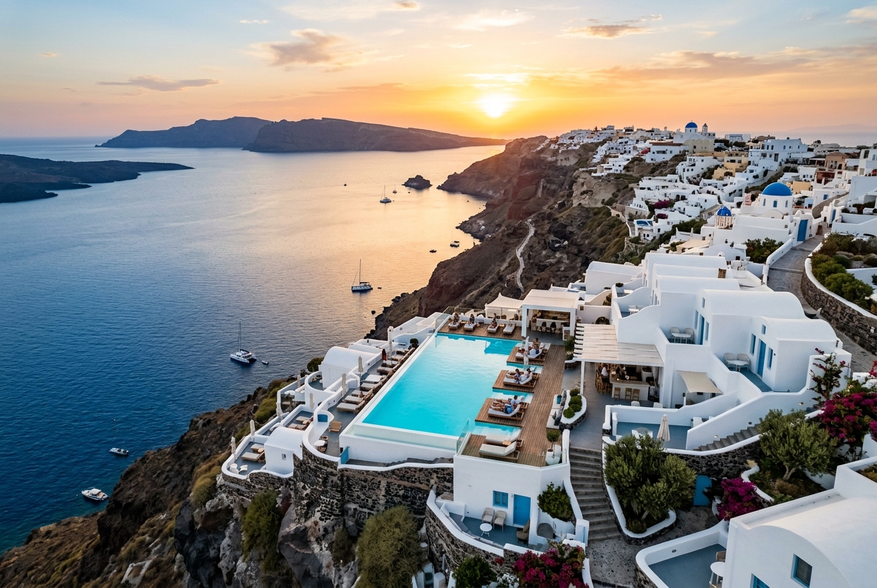 The Azure Horizon Hotel