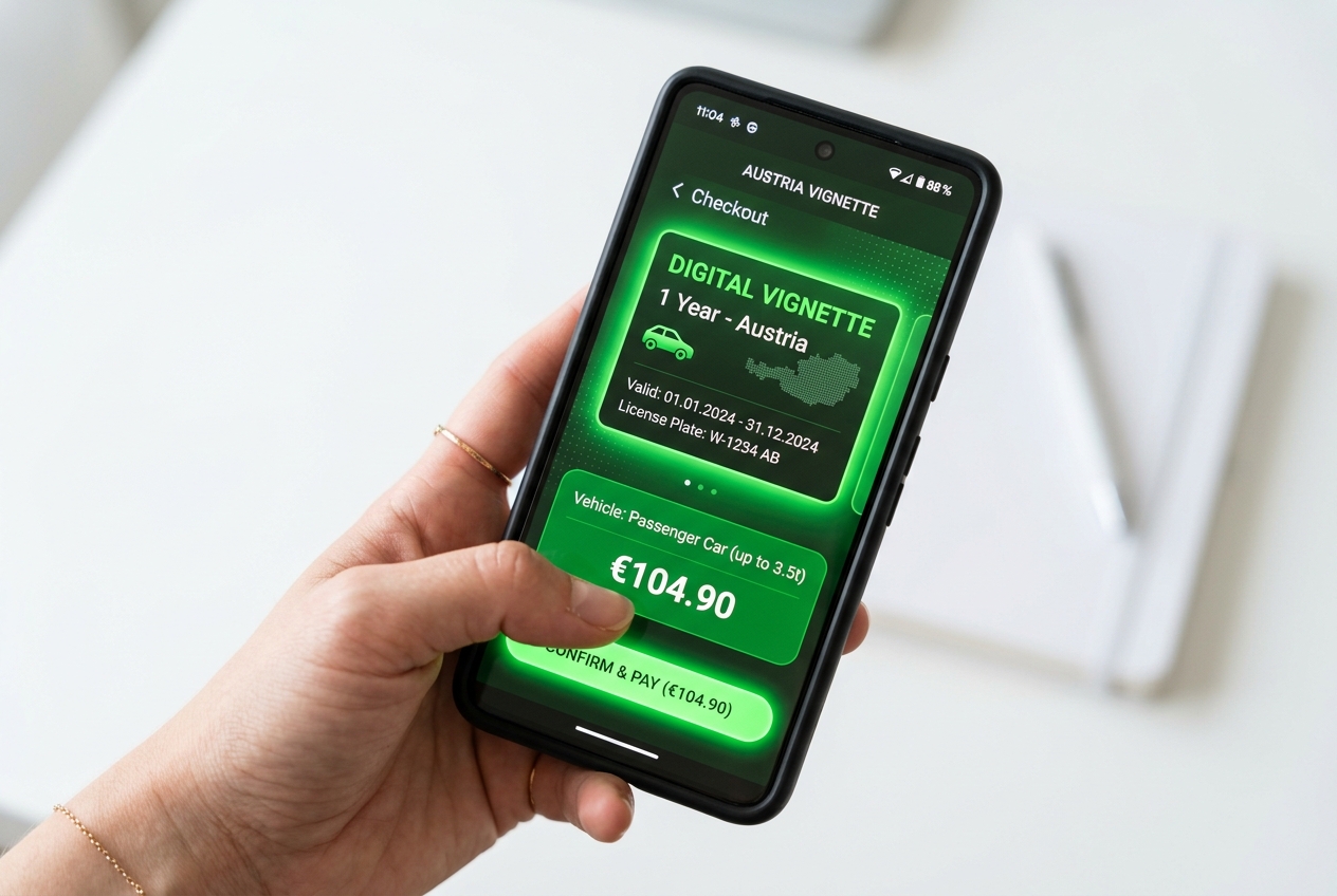 ASFINAG App: Digitale Vignette kaufen in 3 Minuten