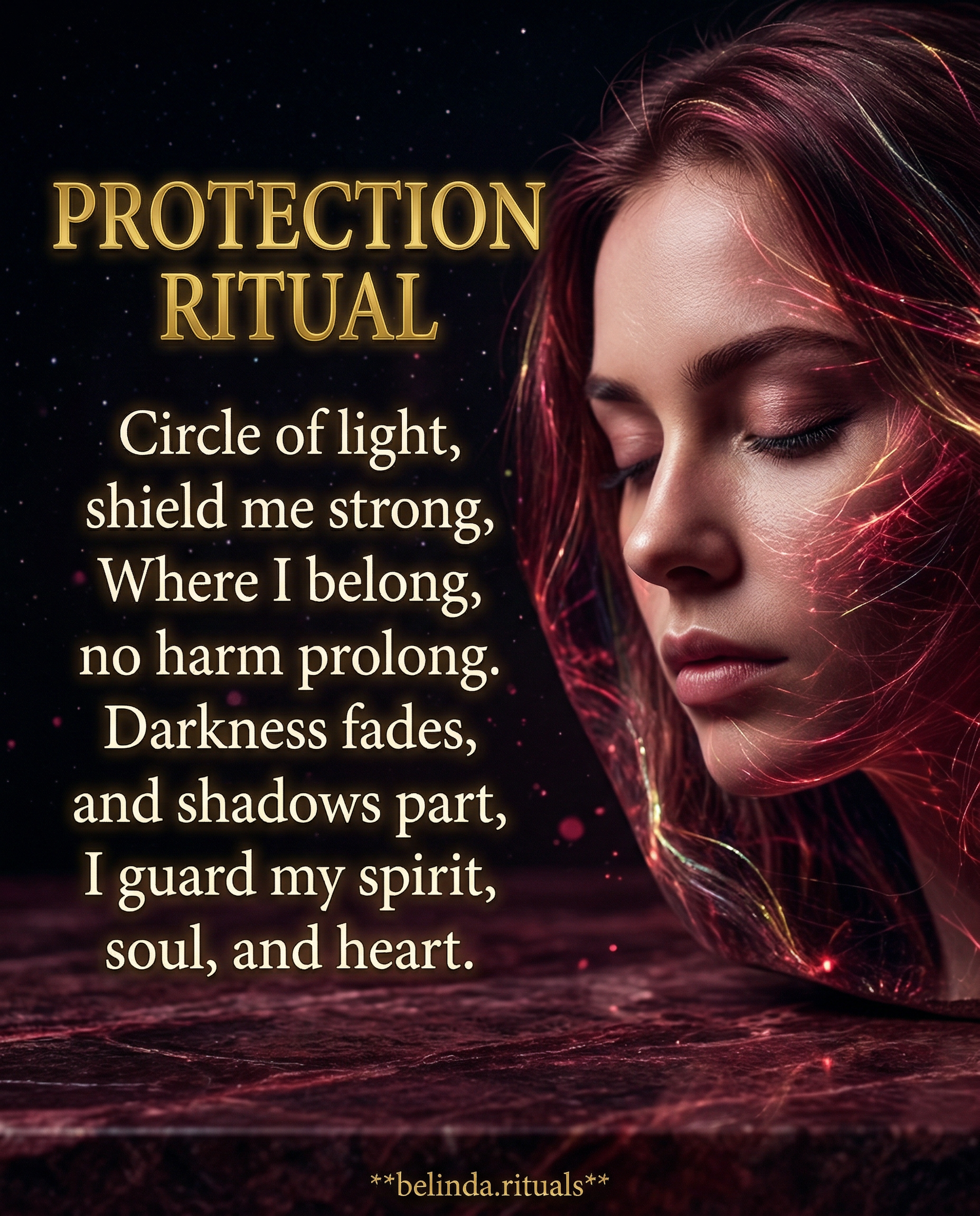 Powerful Protection Spell to Shield Yourself from Negative Energy ritual image