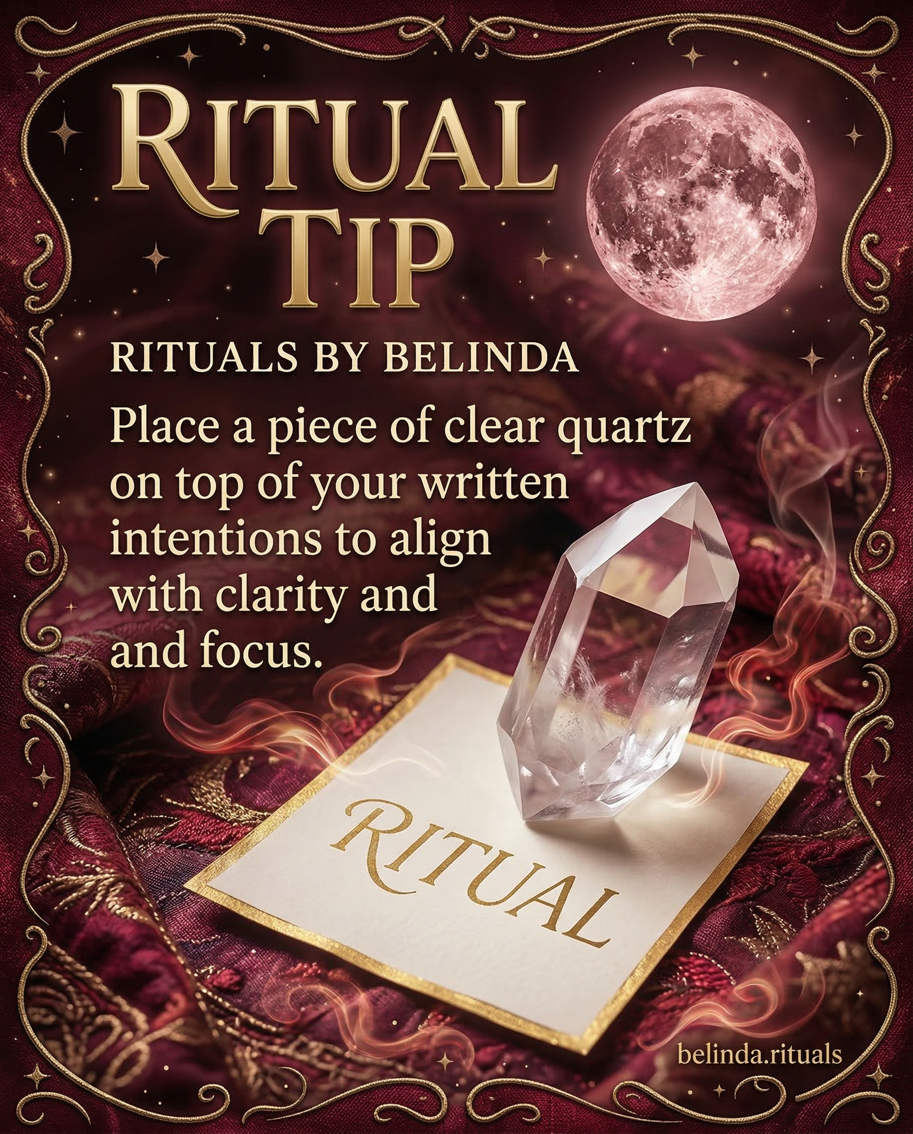 Witchy tip everyday magic rituals