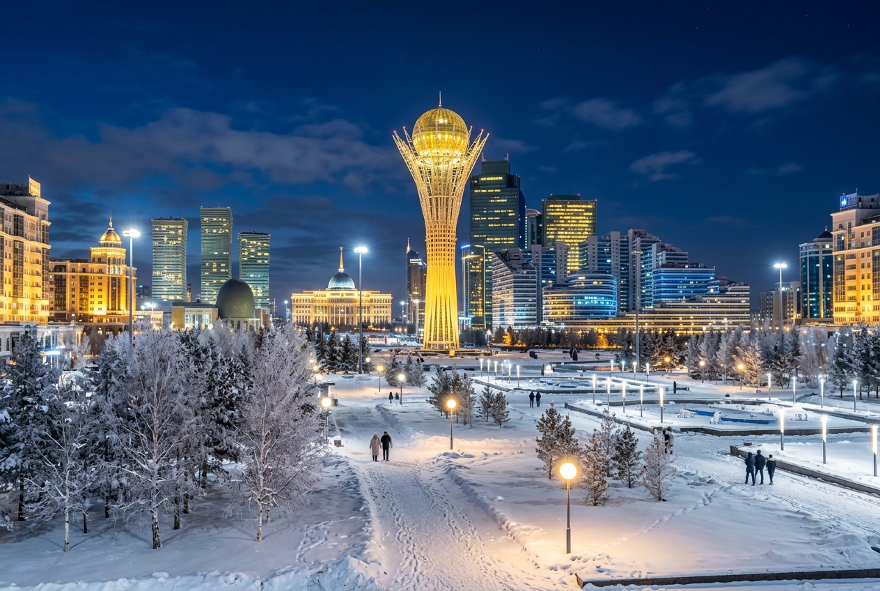 Astana in Winter: A City That Makes Minus 30°C Feel Like an Achievement