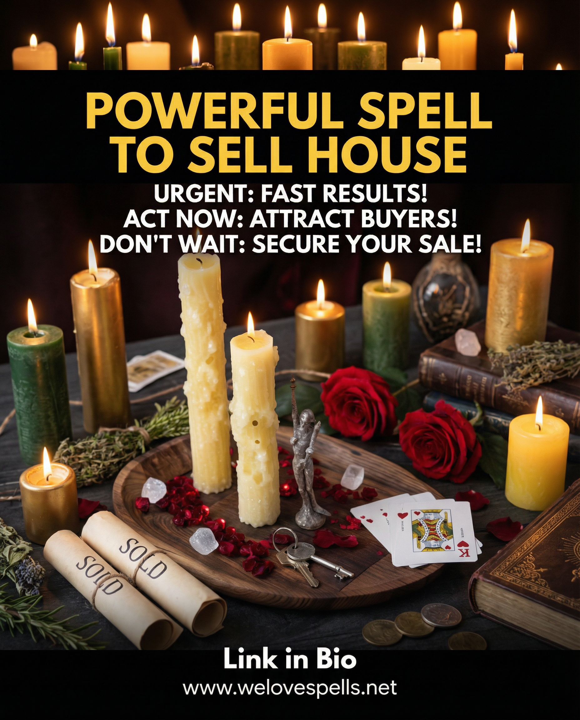 Sell House Fast Spell Image