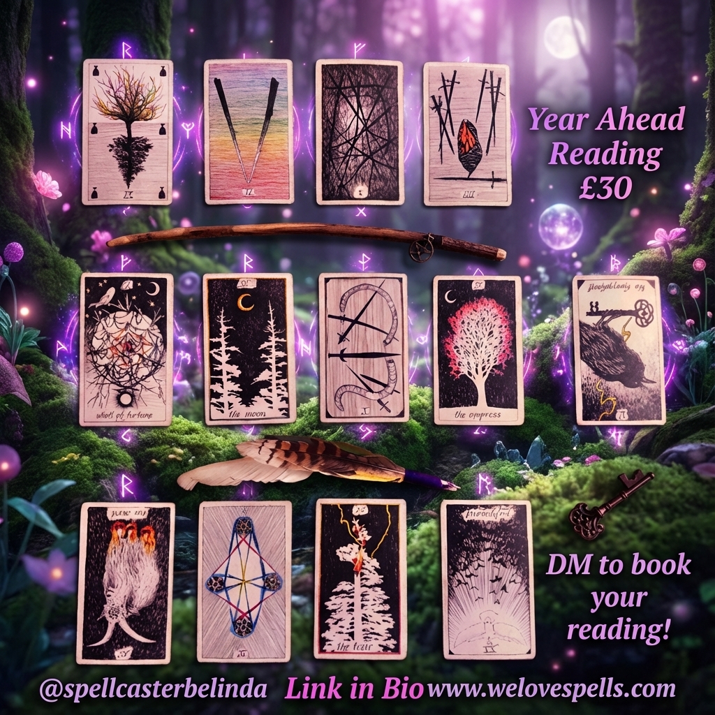 Year Ahead Tarot Reading for the Witches’ New Year