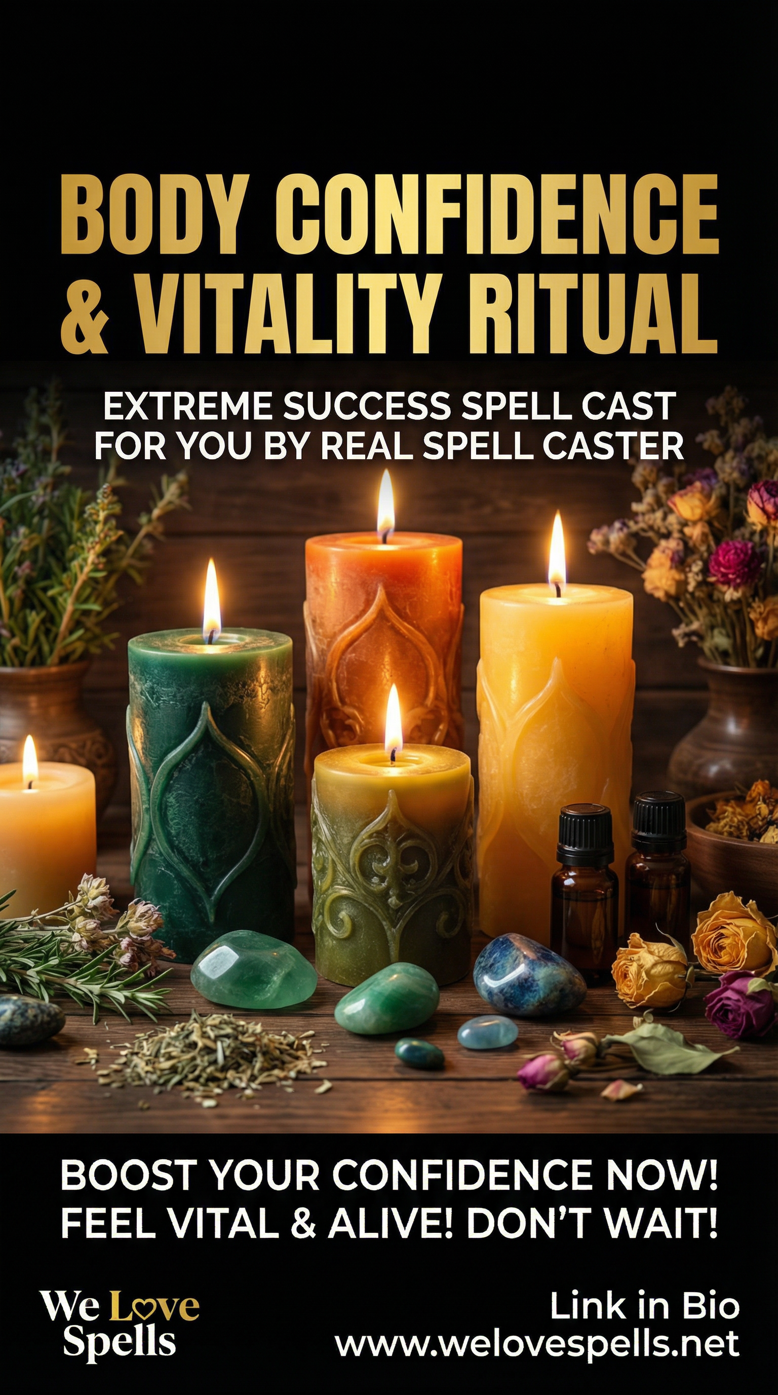 Ritual tools for vitality and energy