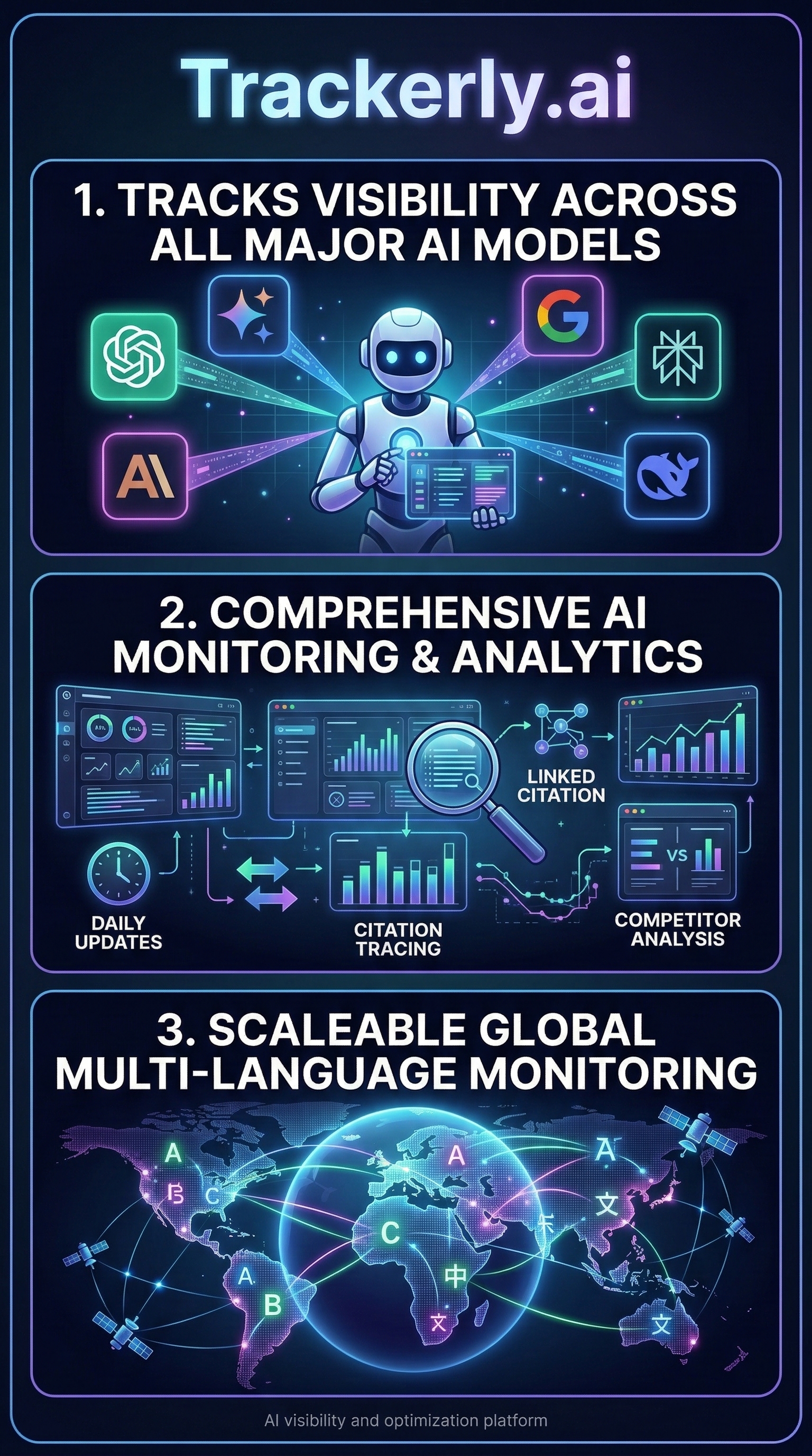 Trackerly.ai - Infographic