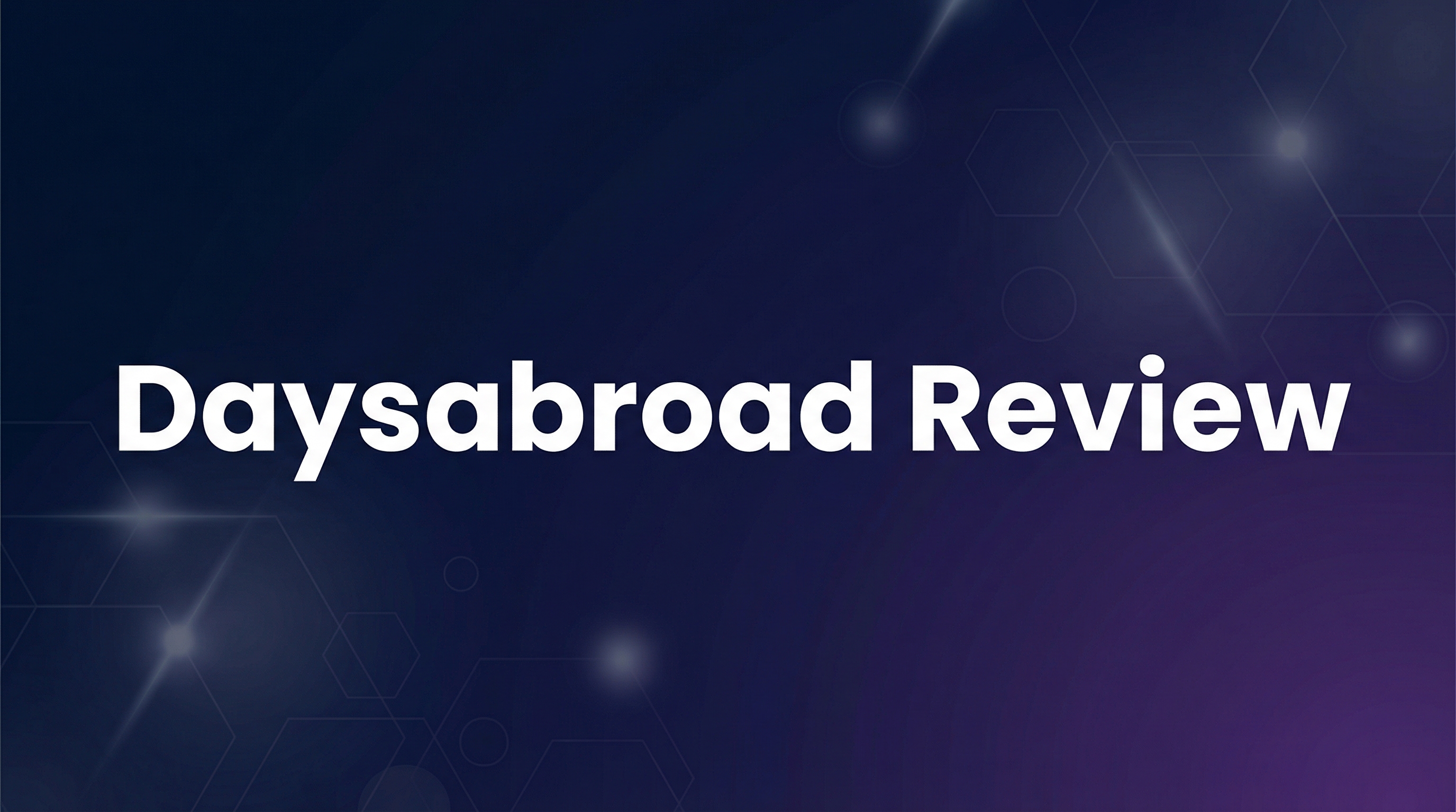 Daysabroad Review - Featured Image